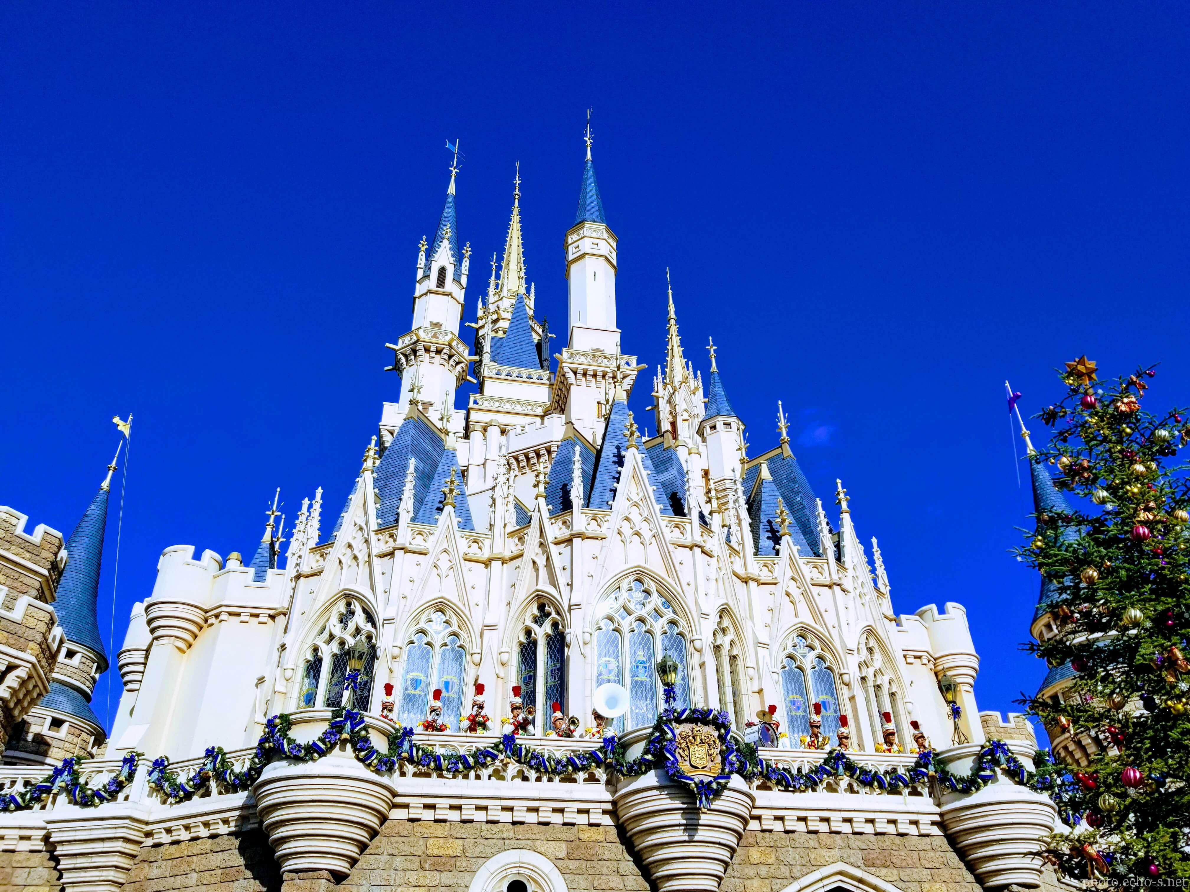 東京ディズニーランド シンデレラ城 マーチングバンド 風景 響鳴写真館