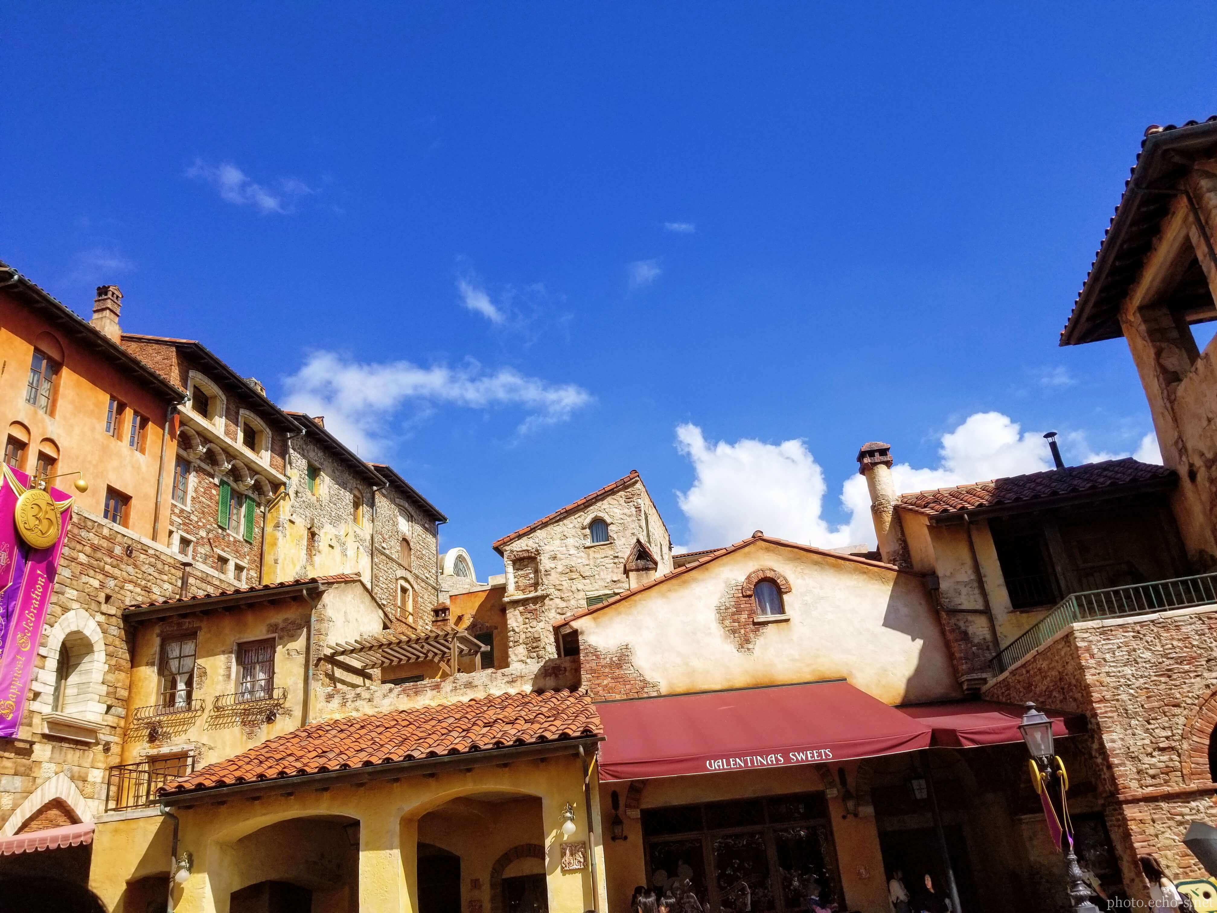 東京ディズニーシー エントランス ヴェネツィアンカーニバルマーケット前 風景 響鳴写真館 東京ディズニーシー エントランス ヴェネツィアンカーニバルマーケット前 風景 響鳴写真館