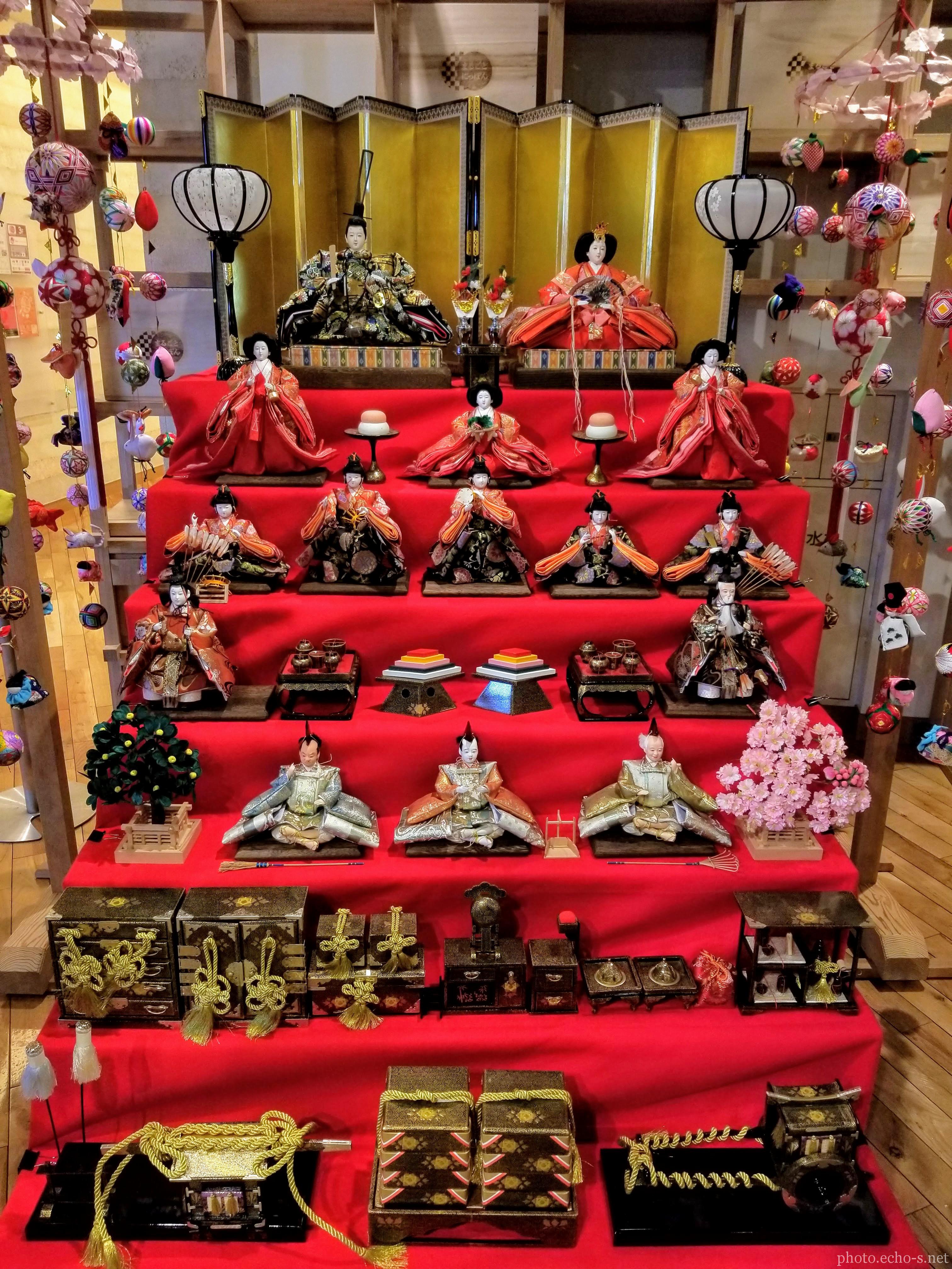 東京都 台東区 まるごとにっぽん 雛人形 七段飾り