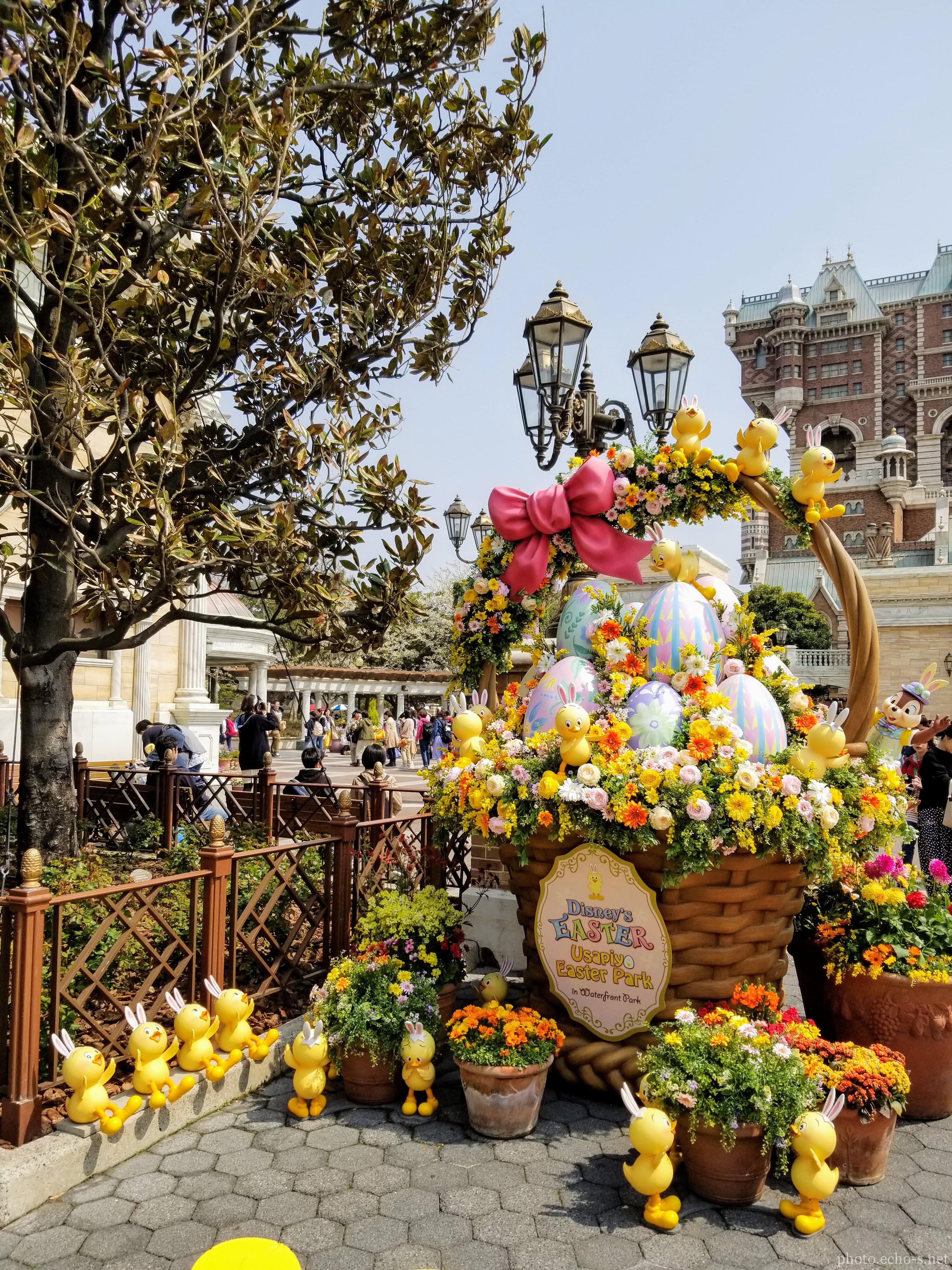 東京ディズニーシー アメリカンウォーターフロント ウォーターフロントパーク 入口 うさピヨ 東京ディズニーシー アメリカンウォーターフロント ウォーターフロントパーク 入口 うさピヨ