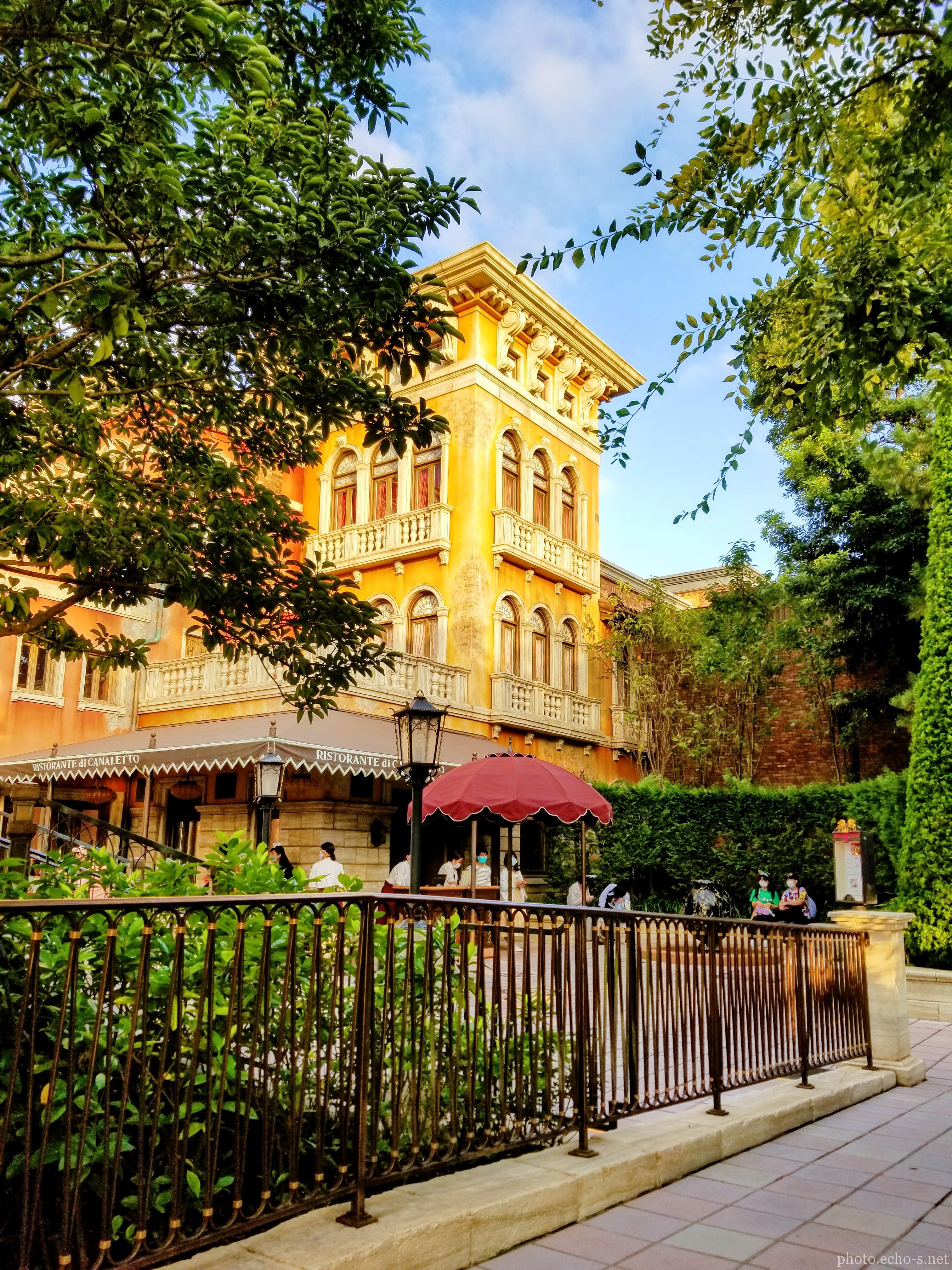 東京ディズニーシー メディテレーニアンハーバー リストランテ・ディ・カナレット入口 東京ディズニーシー メディテレーニアンハーバー リストランテ・ディ・カナレット入口